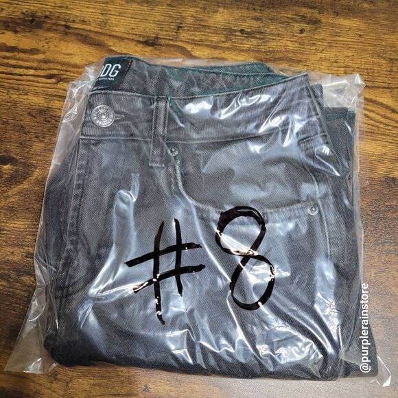 BDG Jeans Urban Outfitters 27 Skinny Straight High Rise Black Wash Denim - Picture 10 of 10